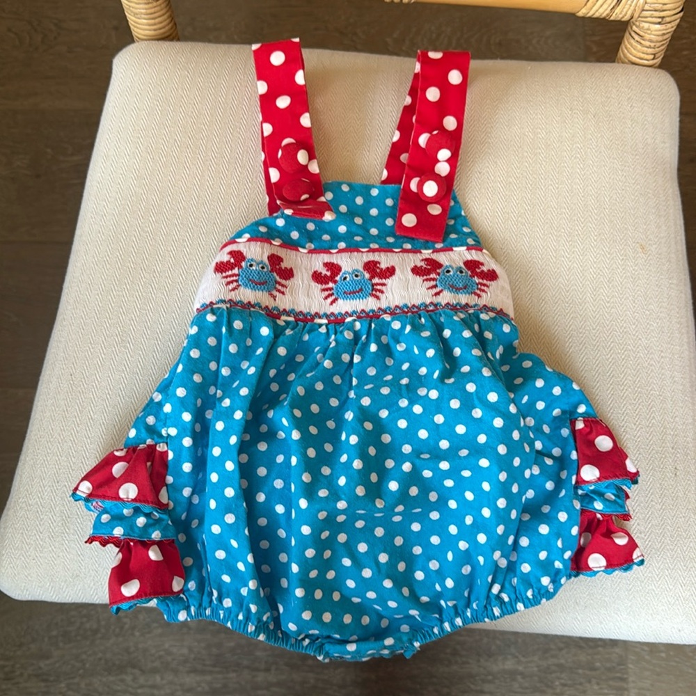 POKA DOT CRAB JUMPER FOR 18 MONTH BABIES